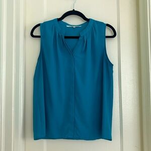 Teal button front tank Size S from Collective Concepts